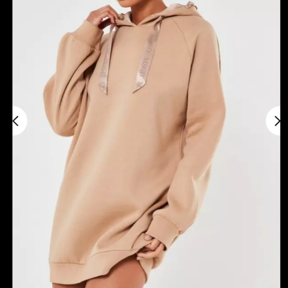 Missguided Dresses & Skirts - Missguided Oversized Loungewear Hoodie Dress